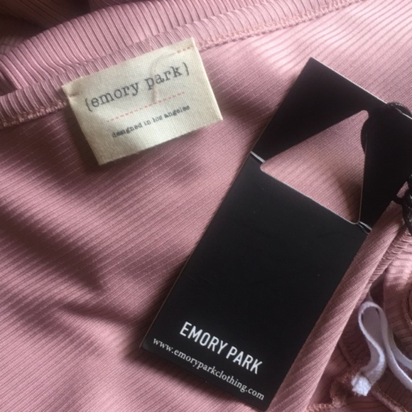 Emory Park NWT Maxi Dust Pink Dress Sz M - Picture 6 of 7